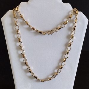 J. Crew Gold-Plated Cable Chain Necklace
